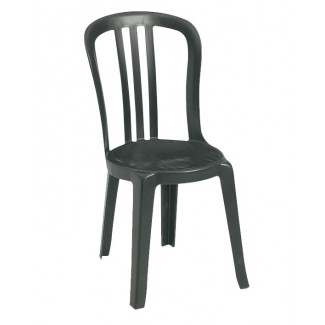 Stacking outdoor restaurant chairs